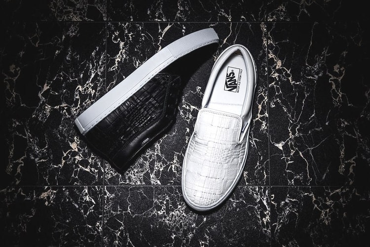 Vans 全新「Woven Leather」系列