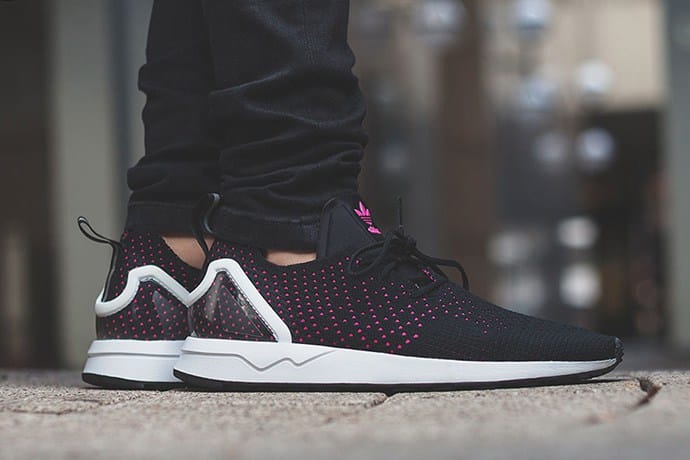 adidas Originals ZX Flux ADV ASYM 全新配色設計「Shock Pink」