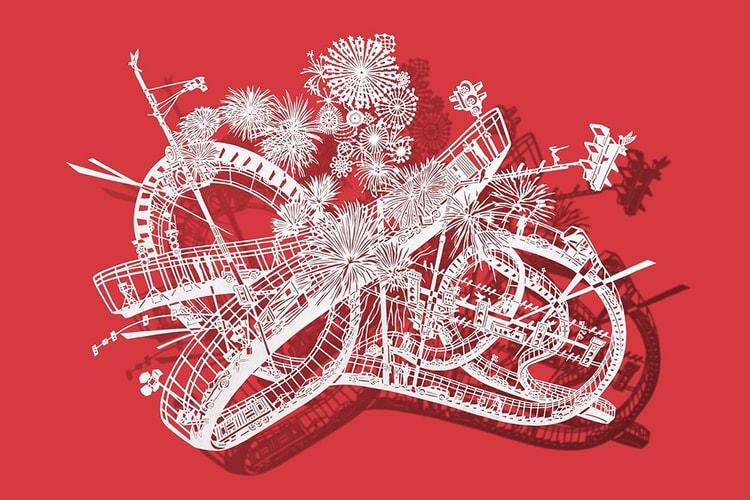 Bovey Lee 剪紙藝術作品「Divertical」