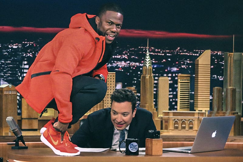 Kevin Hart 於《The Tonight Show》曝光個人 Nike 簽名鞋款