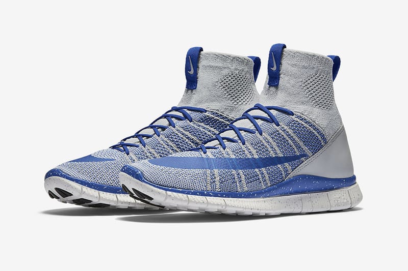 Nike Free Flyknit Mercurial Superfly 全新灰藍配色
