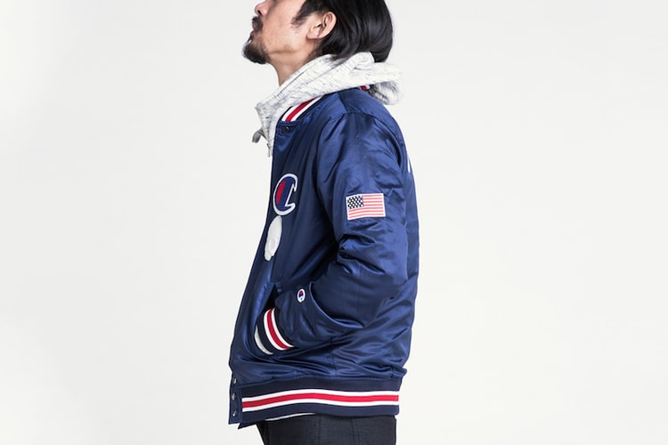台灣獨佔 OVKLAB x Champion 2015 秋冬聯名棒球褸