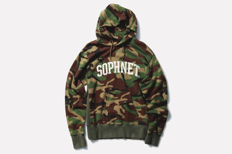 日常良品！SOPHNET. Camouflage 厚綿系列