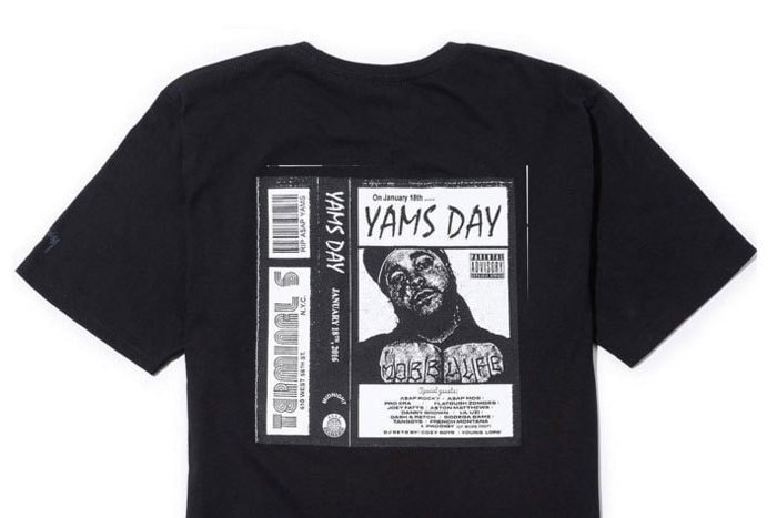 Stussy 推出「YamsDay」紀念版 T-Shirt