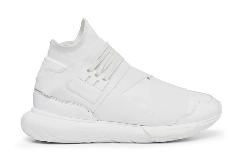 Y-3 Qasa High 全白配色設計