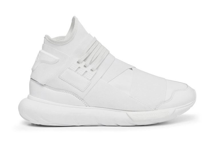 Y-3 Qasa High 全白配色設計