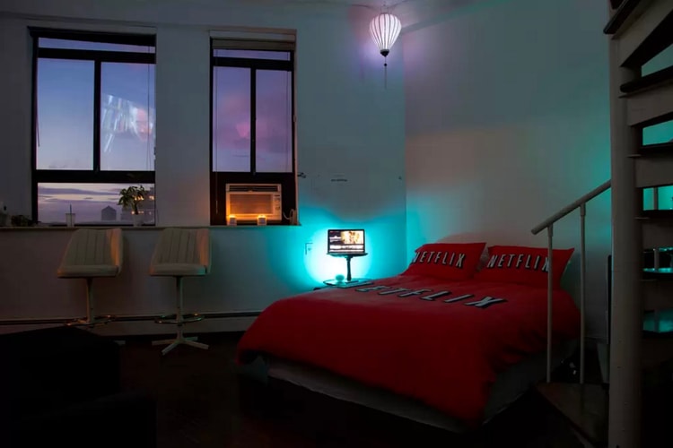 Airbnb 推出「Netflix & Chill」主題「觀影房」迎接情人節