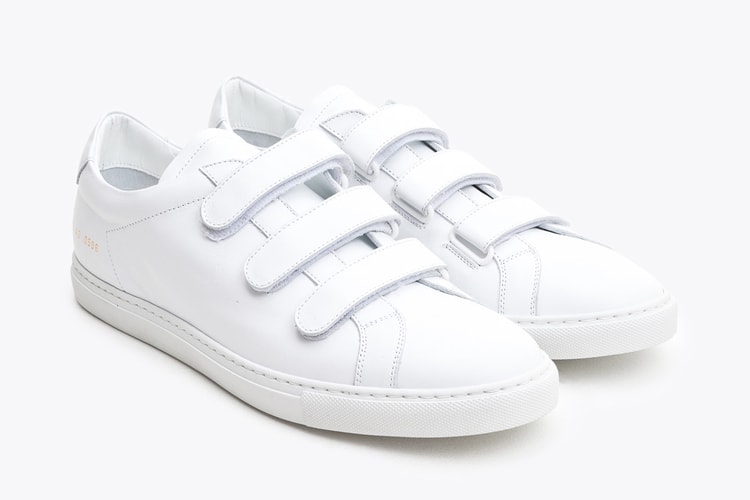 Common Projects Achilles Three Strap 魔術貼版本,釋出
