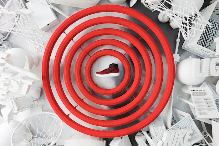 多倫多 Livestock NBA 明星賽期間限定 Air Force 1 展覽開催