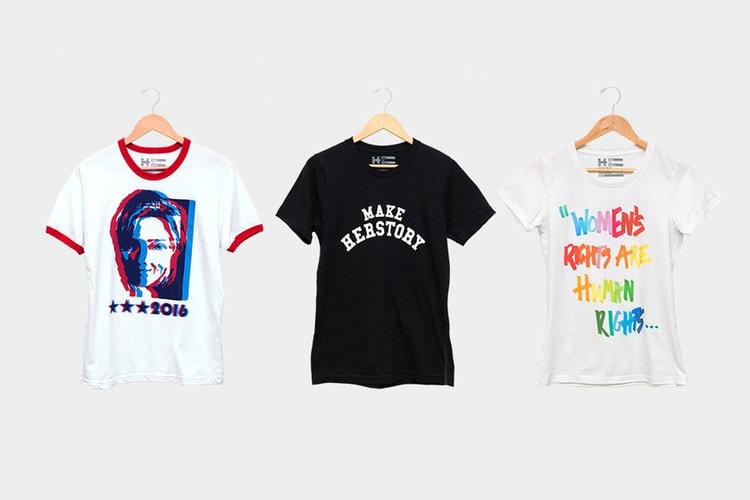 Public School 與 Marc Jacobs 為 Hillary Clinton 總統競選設計宣傳 T-Shirt