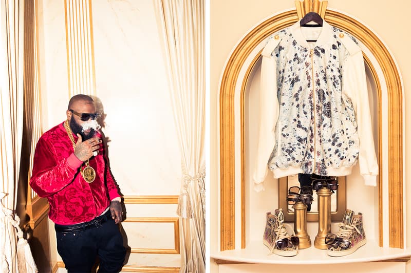 一覽 Rick Ross 震憾無比的球鞋與時尚收藏