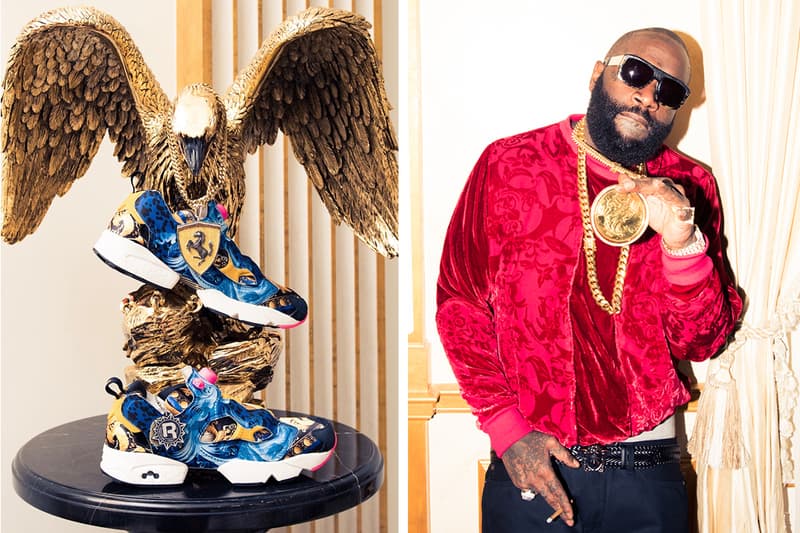 一覽 Rick Ross 震憾無比的球鞋與時尚收藏