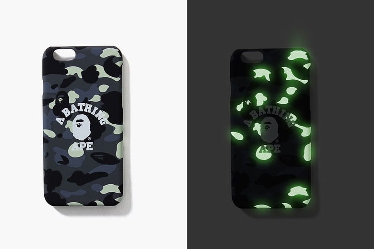 A BATHING APE 夜光迷彩 iPhone 6/6s 保護殼
