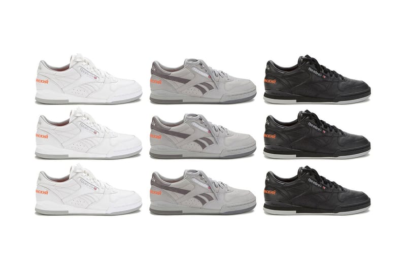Gosha Rubchinskiy x Reebok 聯名 Phase One Pro 系列