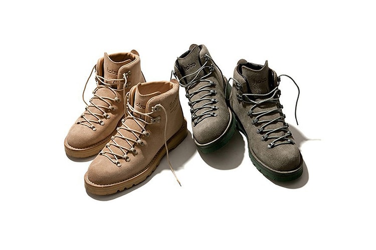 Danner x hobo 聯名 Mountain Light Boots 鞋款設計