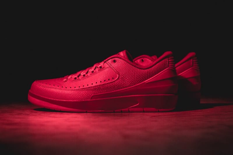 近賞 Air Jordan 2 Low 全新配色設計「Gym Red」