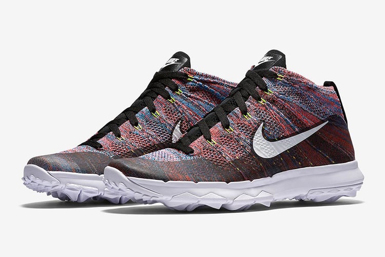 Nike Flyknit Chukka「Multicolor」高爾夫球鞋設計
