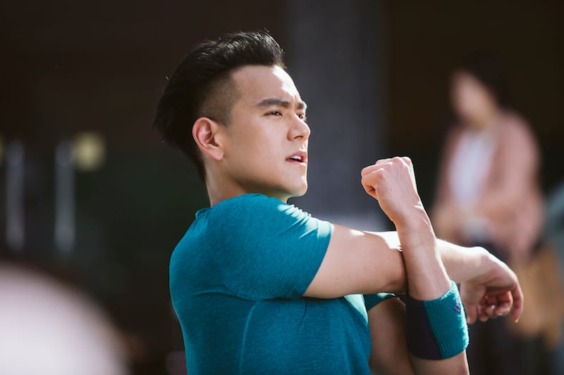 adidas Sport Performance 系列大中華區代言人彭于晏示範全新 Pure Boost ZG Mesh 跑鞋系列