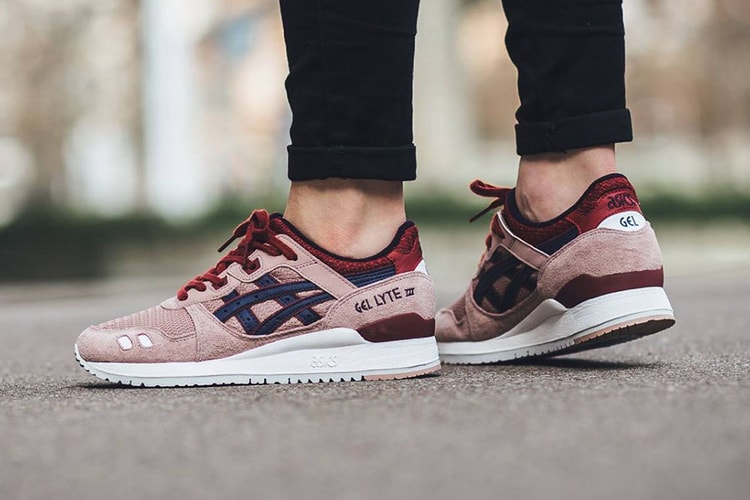 女生專屬!ASICS Tiger GEL-Lyte III 全新配色設計「Adobe Rose」