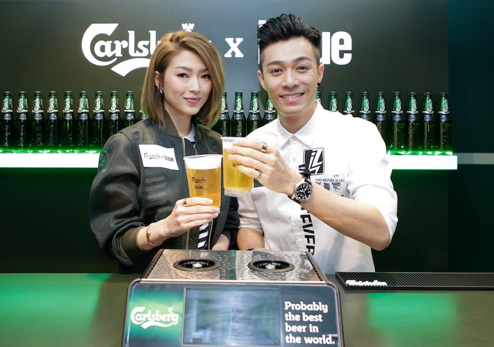 Carlsberg x izzue 特別企劃﹣聯名試身室
