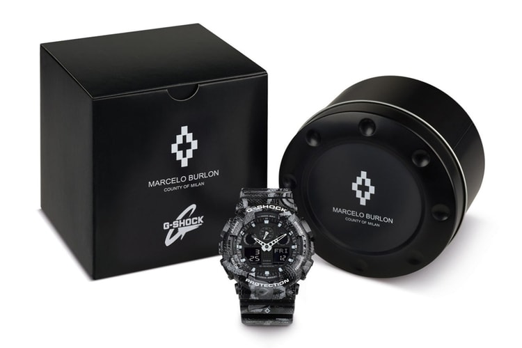 Casio G-SHOCK GA-100 x Marcelo Burlon County of Milan 聯名限量腕錶