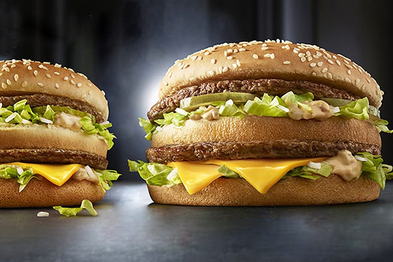 日本 McDonald's 推出期間限定特別版 Big Mac
