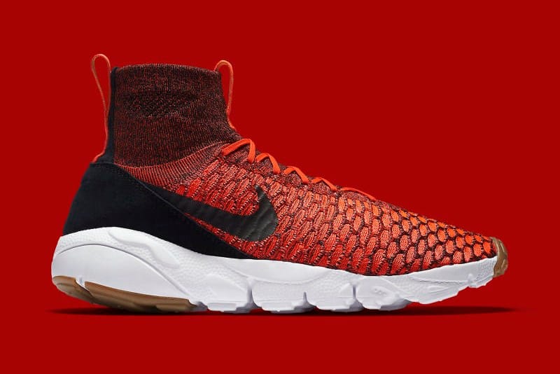 Nike Air Footscape Magista 全新配色設計「Bright Crimson」