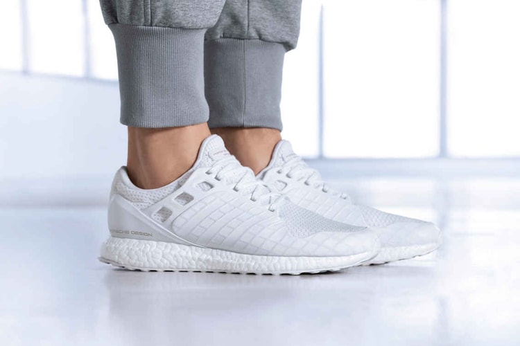 Porsche Design x adidas Ultra Boost 全白配色上腳預覽