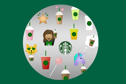 Starbucks 推出全新 Emoji 表情符號