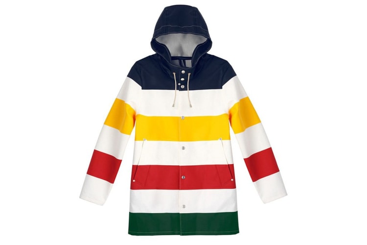 Stutterheim x Hudson's Bay Company 聯名雨衣