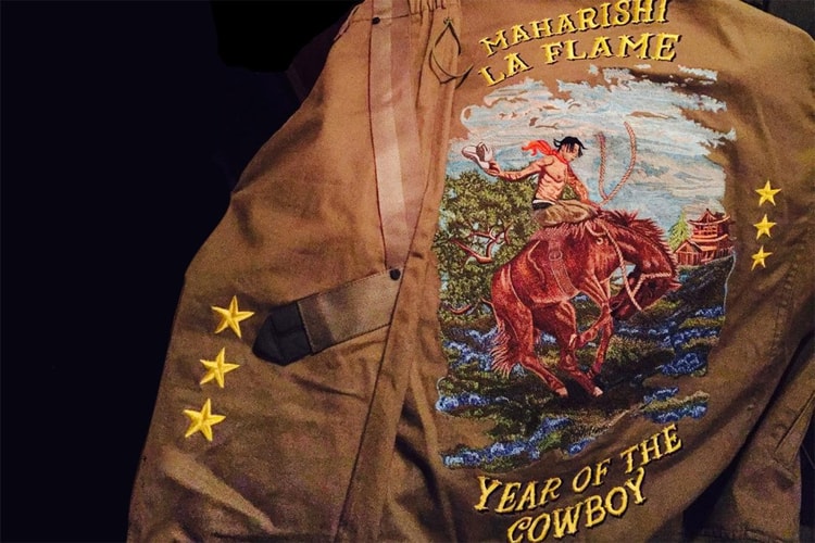 maharishi 為 Travis Scott 定製夾克即將公售