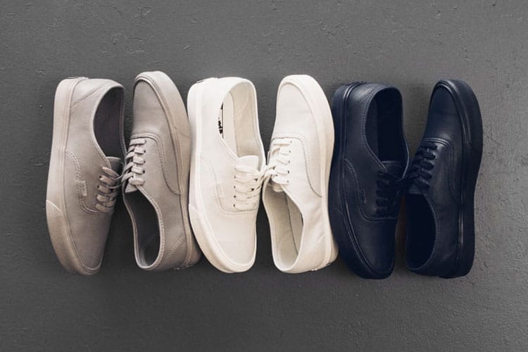 Vans Authentic Lite LX 全新「Leather」系列