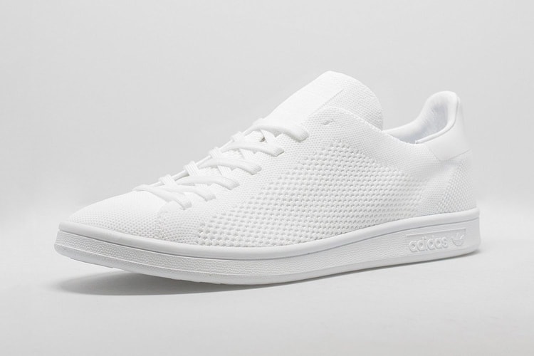 adidas Originals Stan Smith Primeknit 全白配色