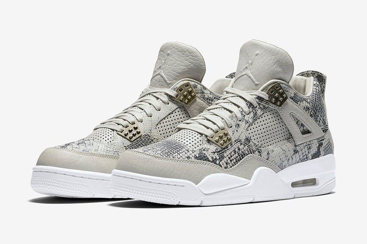 Air Jordan 4 Premium 全新配色設計「Snakeskin」