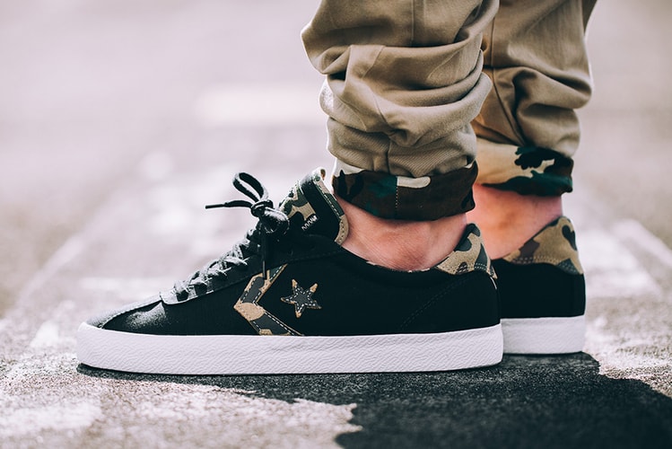 Converse CONS Breakpoint Ox 全新配色設計「Black Camo」