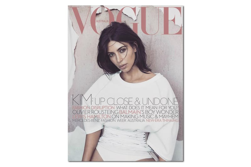 Kim Kardashian 登上澳大利亞版《VOGUE》2016 六月刊封面