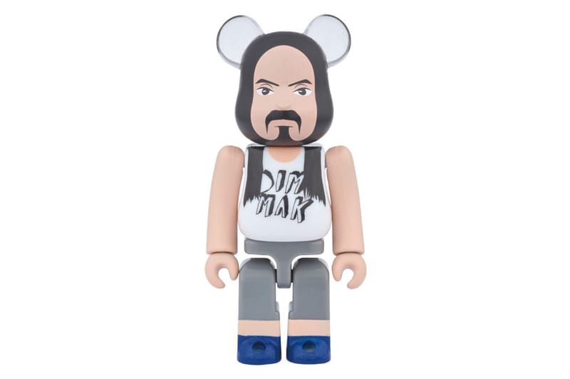 Medicom 聯手知名 DJ Steve Aoki 推出限量 100% BE@RBRICK 玩偶