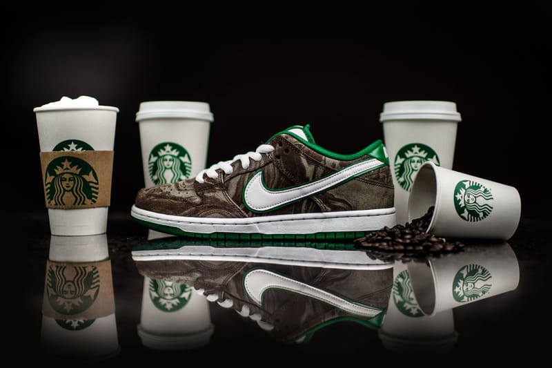 Nike SB 為 Dunk Low Premium 打造 Starbucks 致敬配色