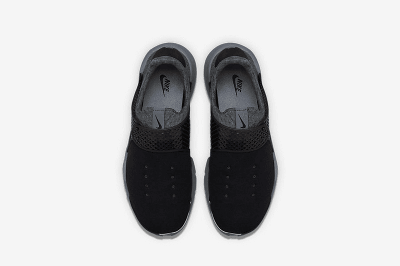 NikeLab Sock Dart Tech Fleece Grey/Black restock