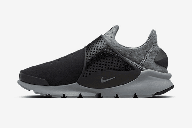 NikeLab Sock Dart Tech Fleece Grey/Black restock