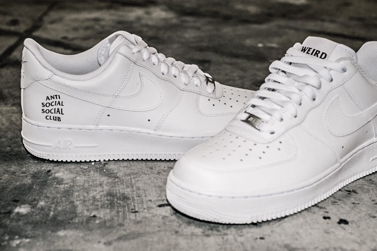 搶先預覽 Anti Social Social Club x Nike Air Force 1 鞋款