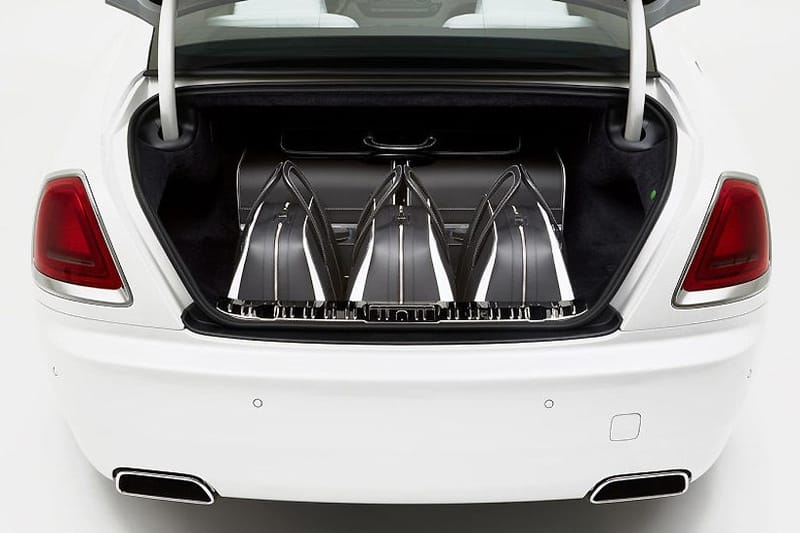 Rolls-Royce 為 Wraith 車款打造奢華定製包袋系列