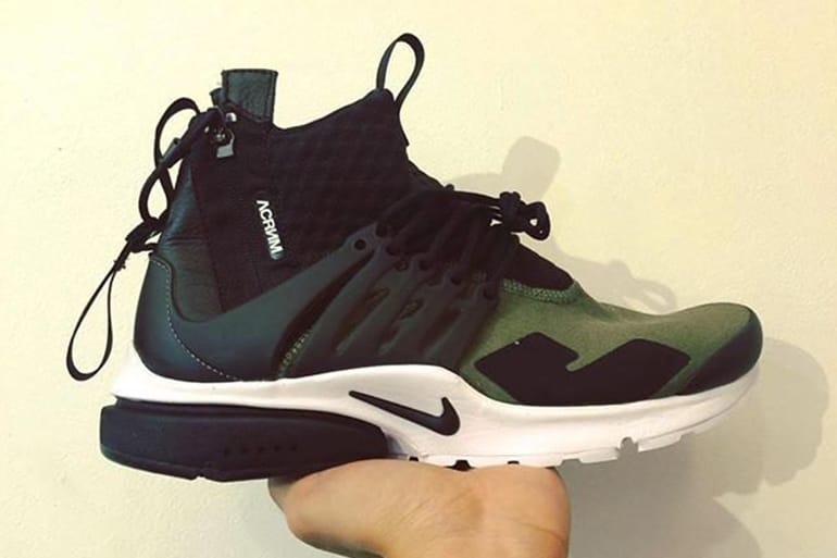 第三雙 ACRONYM x Nike 聯名 Air Presto 實物圖流出