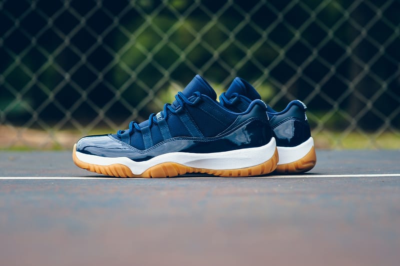 近賞 Air Jordan 11 Retro Low「Midnight Navy」耀眼藍調配色