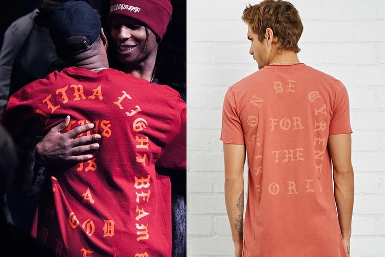Forever 21 仿製 Kanye West「I FEEL LIKE PABLO」T-Shirt ?!