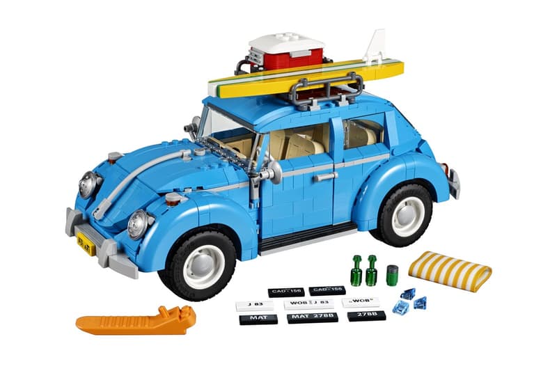 Lego 打造volkswagen Beetle Type 1 积木玩具 Hypebeast