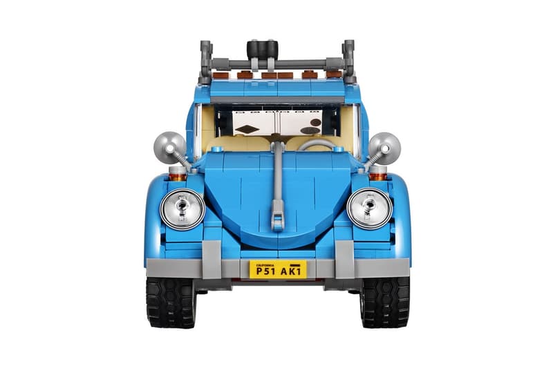 Lego 打造volkswagen Beetle Type 1 积木玩具 Hypebeast