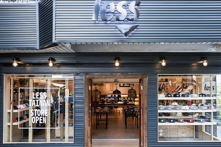 優質選物單位著陸-走進 LESS TAINAN STORE 台南府城新店