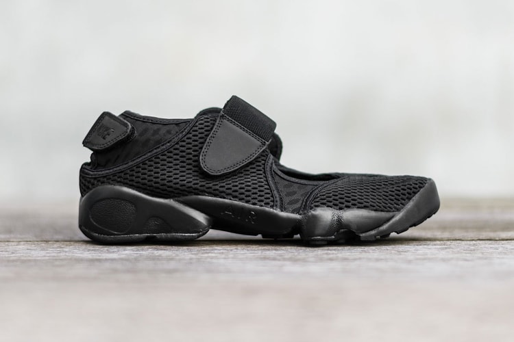 Nike Air Rift「Breathe」全黑配色設計