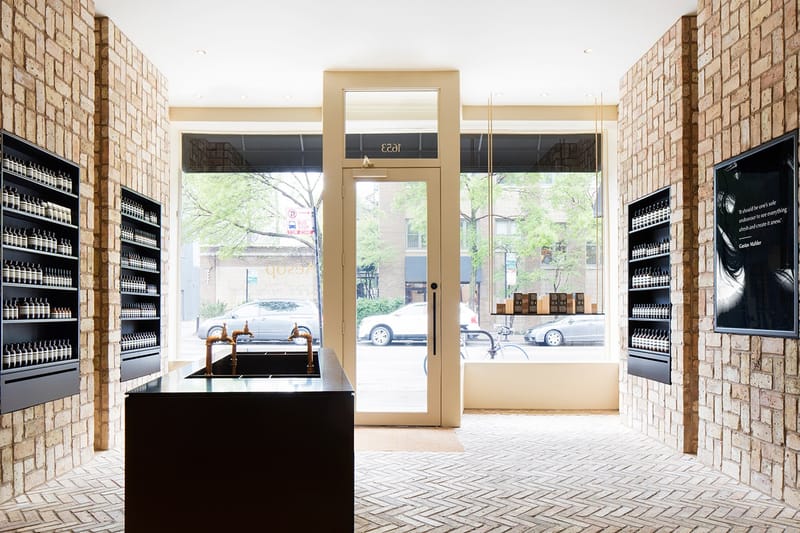 Aēsop 採用回收石磚打造全新 Chicago 門店